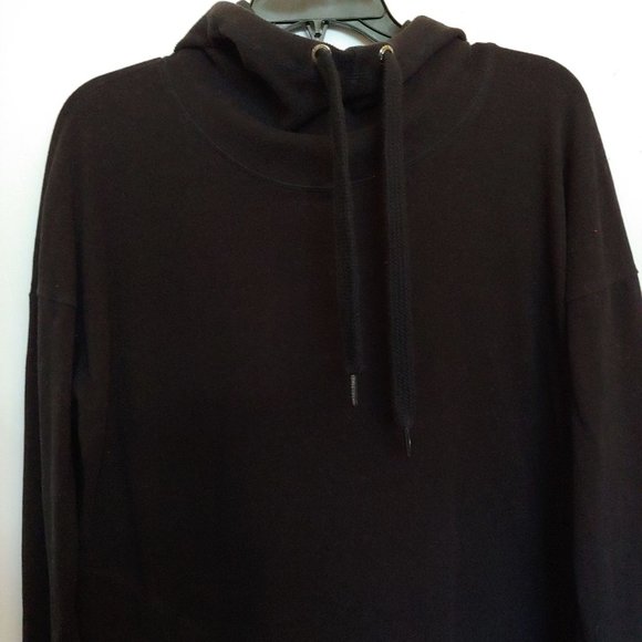 Sweaty Betty Black black long sleeve hoodie made in Italy Small - Picture 5 of 15